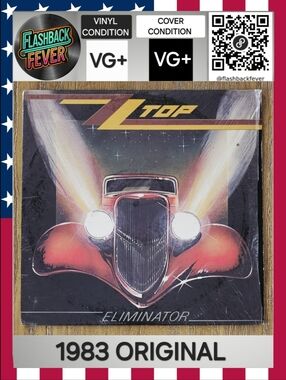 ZZ TOP•Eliminator•1983 US Stereo•(#W1-23774)•Carrollton Pressing
